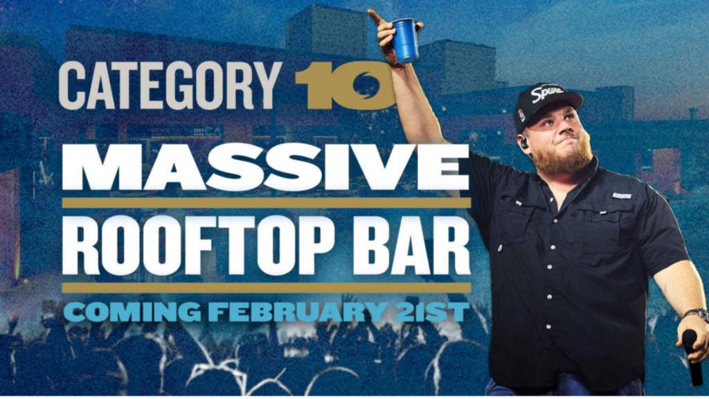 Cat 10 Rooftop Bar Opening Announce