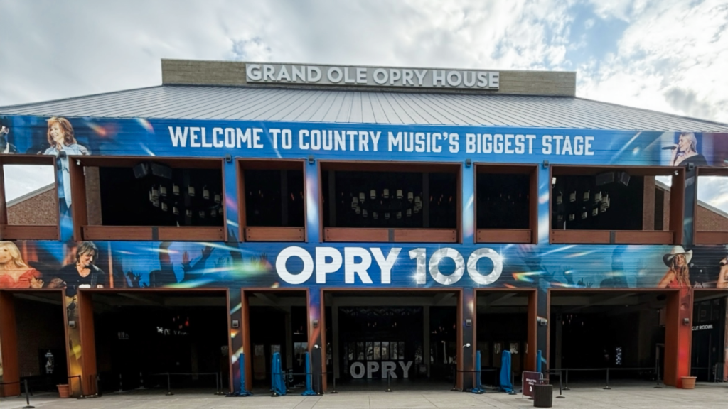 Opry 100 Front of House Banner 2025 RH